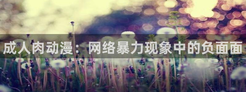 囧次元官方官网入口最新：成人肉动漫：网络暴力现象中的负面面