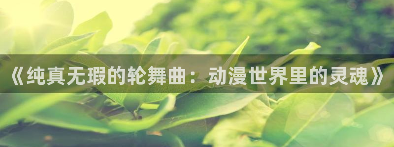 囧次元官网下载入口：《纯真无瑕的轮舞曲：动漫世界里的灵魂》