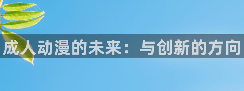 囧次元官方网站下载：成人动漫的未来：与创新的方向