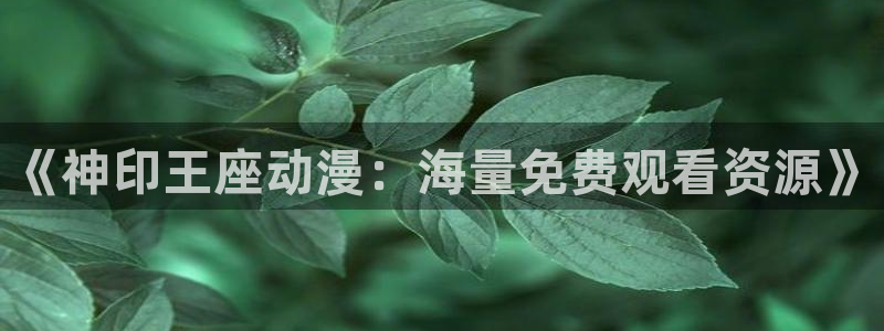 囧次元app入口：《神印王座动漫：海量免费观看资源》